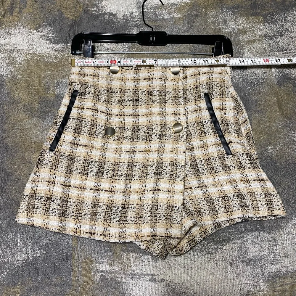 Zara Tweed Skort - Picture 7 of 9